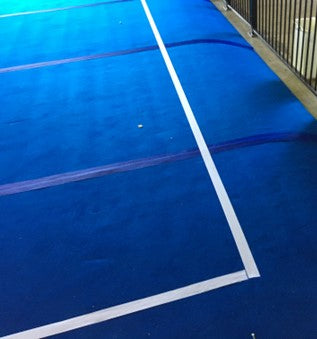 Velcro Narrow border for sprung floor