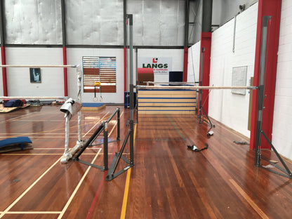 Horizontal Bars Training Style with area saver systems